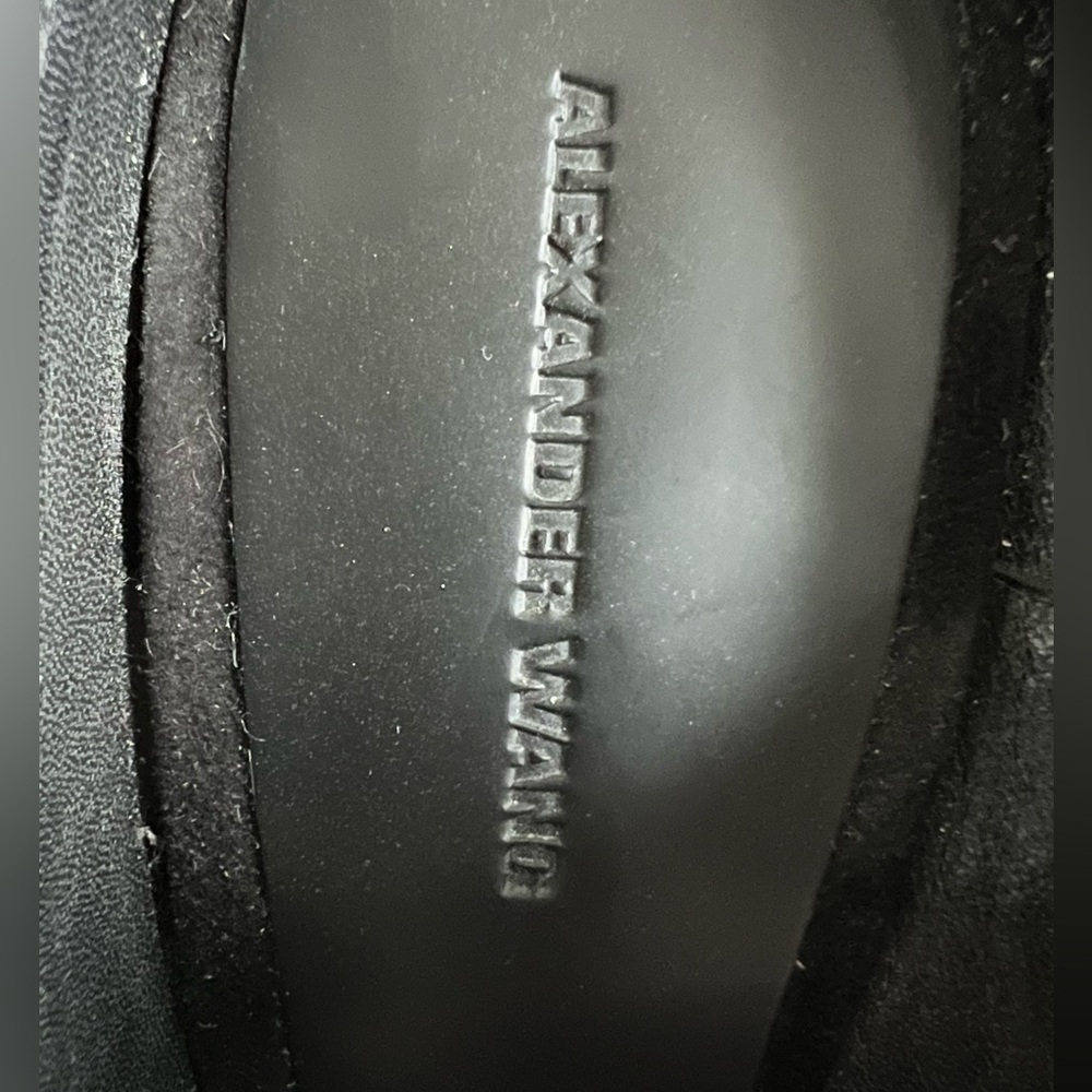 Alexander Wang Multi Strap Slides Heels - Size 37… - image 7